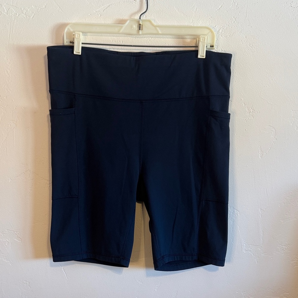 The Game Women's Dark Blue Bike Shorts